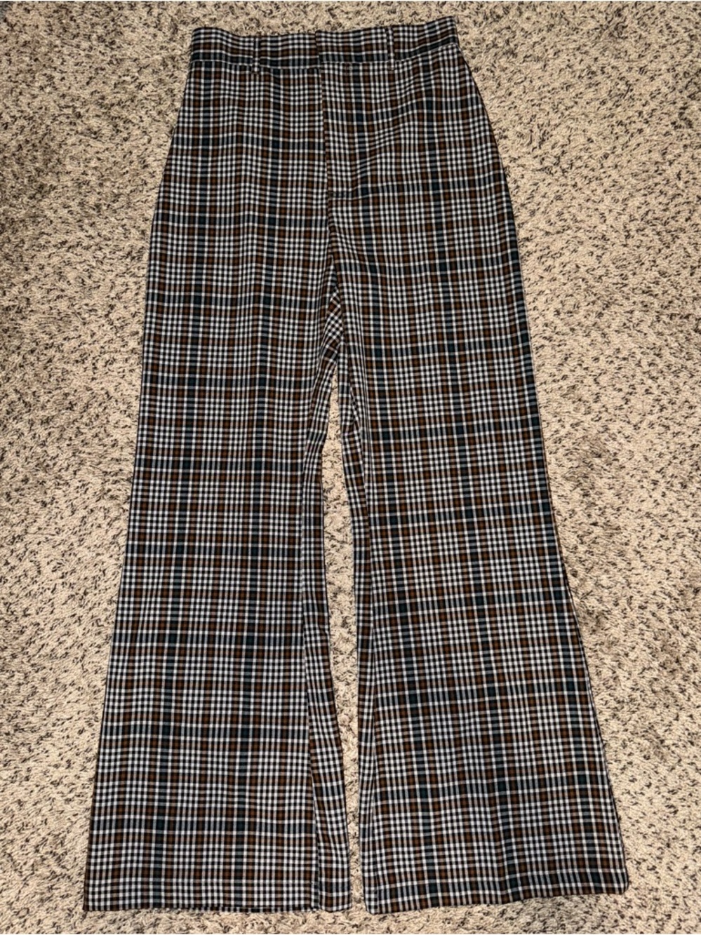 Free People Plaid Jules Pants
